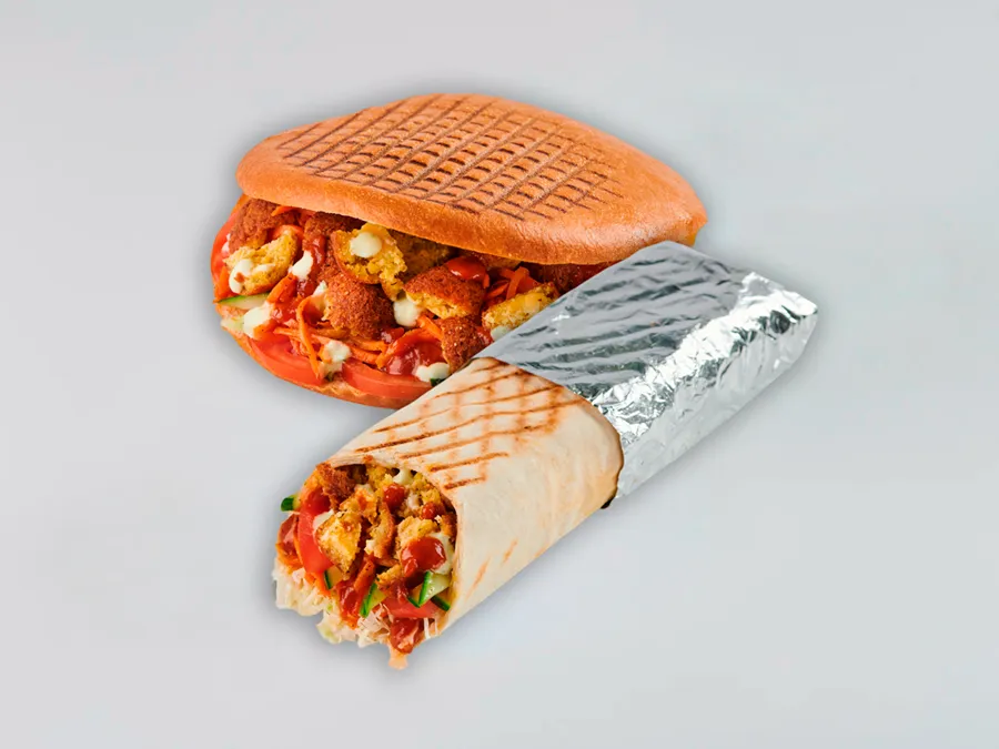 С фалафелем